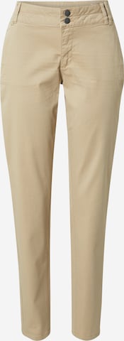 QS Chino in Beige: voorkant