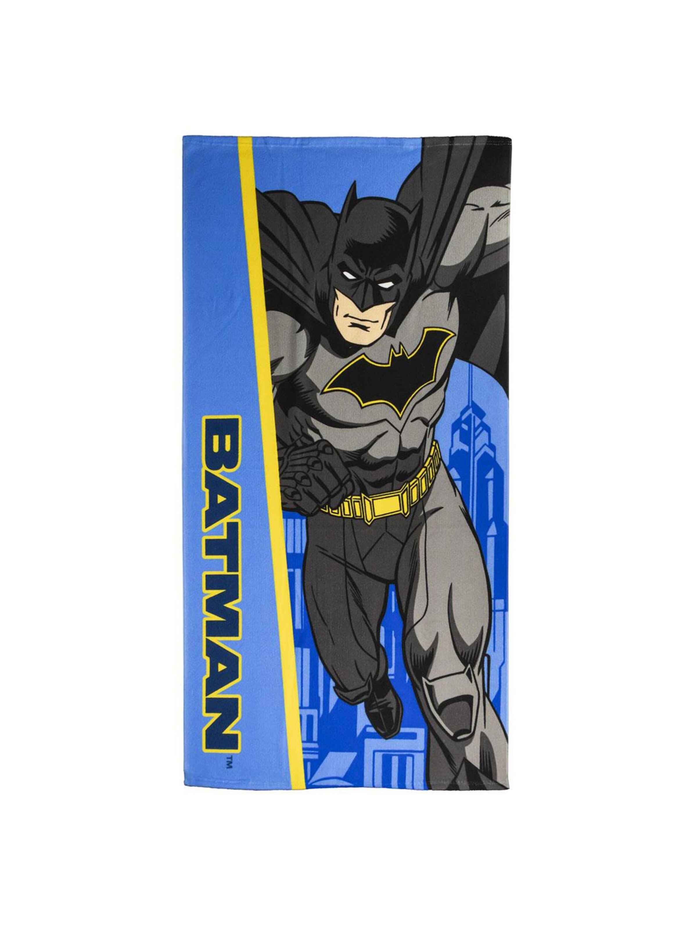 DISNEY Beach Towel 'Badetuch Batman' in Blue: front