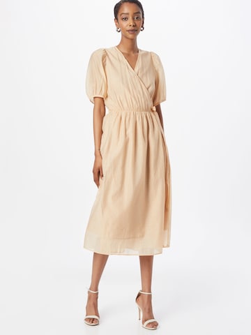 Soft Rebels Blousejurk 'Alani' in Beige: voorkant