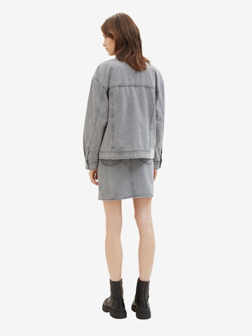 TOM TAILOR DENIM Skirt in Grey