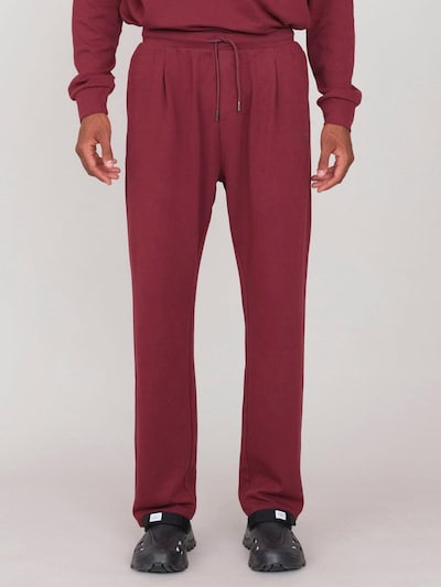 Pantaloni 'Joggers in Interlock' in 31 OWN Off With Nature di colore bordeaux, Visualizzazione prodotti