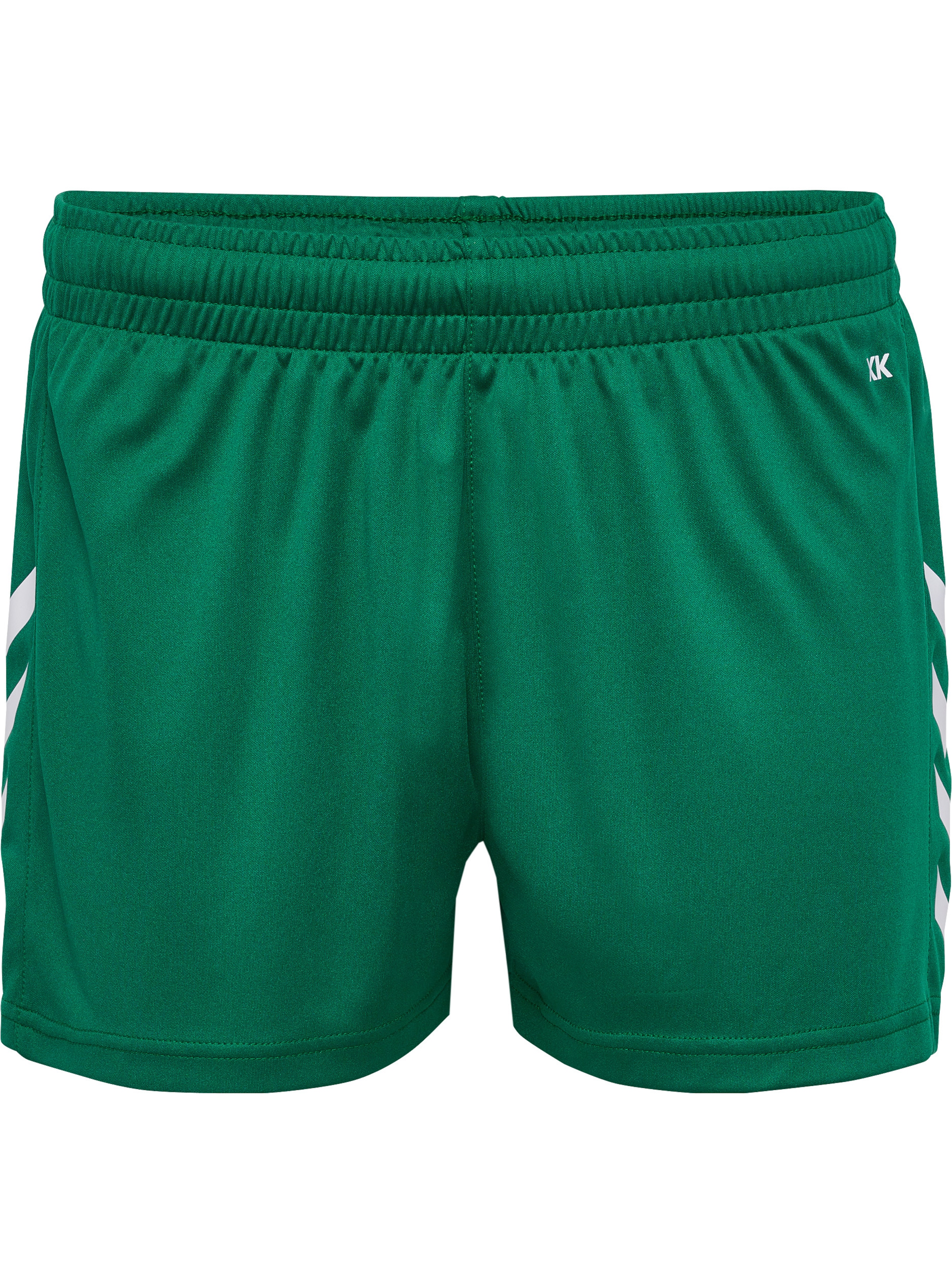 Hummel Regular Sportbroek 'CORE XK POLY' in Groen: voorkant