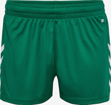 Hummel Sportbroek 'CORE XK POLY' in Groen: voorkant