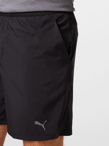 PUMA - regular Pantalón deportivo en negro