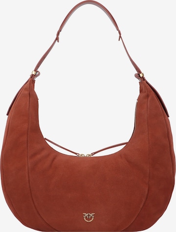 PINKO Schultertasche 'Slouchy' in Rot: Vorderseite