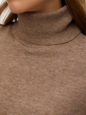 VERO MODA Sweater 'VMMarina' in Brown