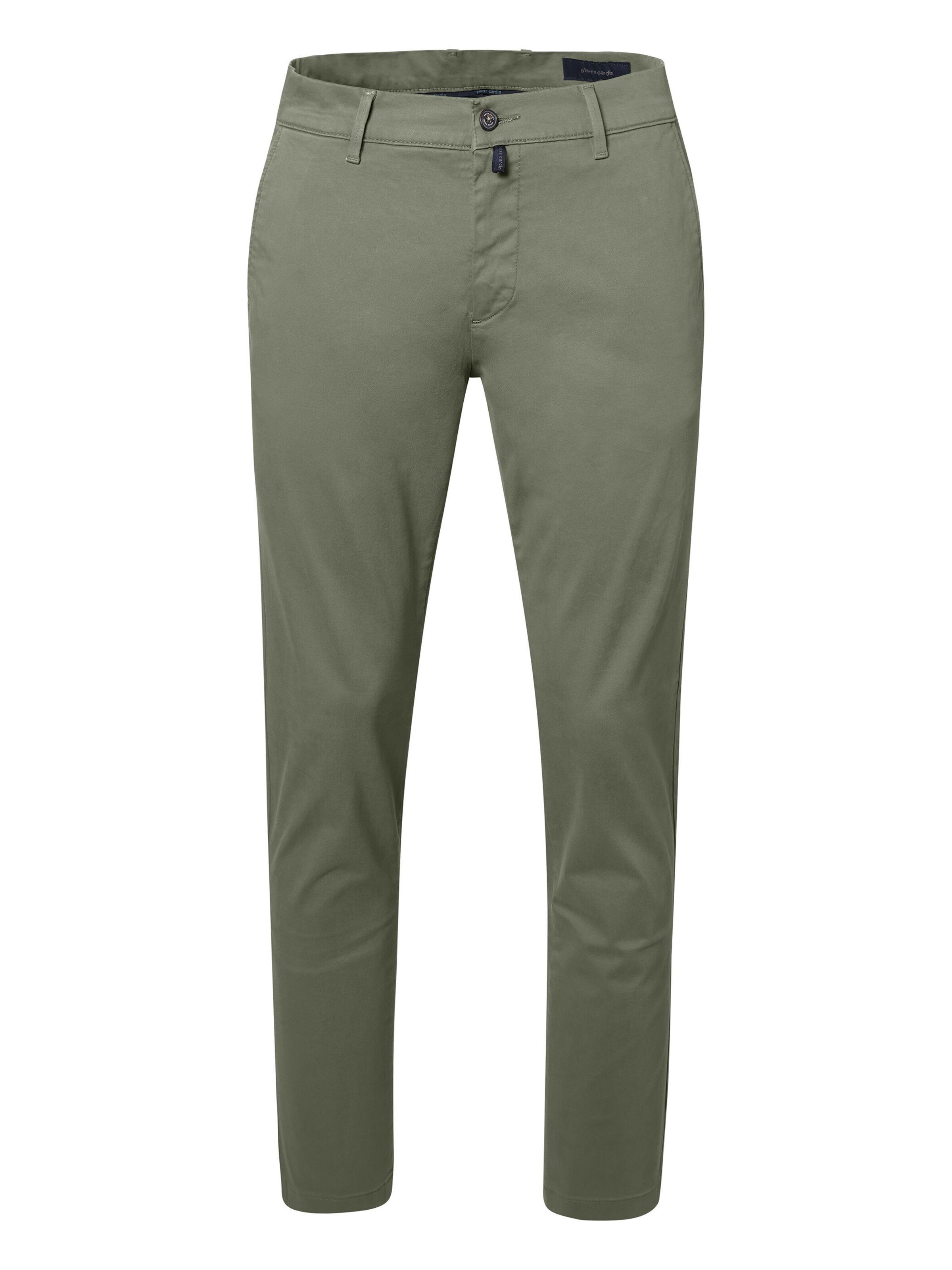 PIERRE CARDIN Chino 'Calais' in Groen: voorkant