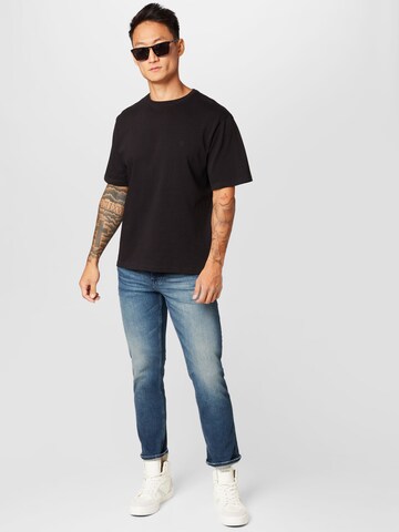 Wax London - Camiseta 'DEAN' en negro