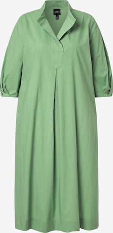 Ulla Popken Dress in Green: front
