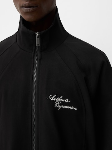 Bershka Between-season jacket in Black