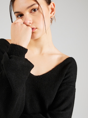 ABOUT YOU Sweater 'Sunny' in Black
