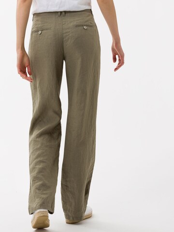 BRAX Loose fit Pants 'Farina' in Green