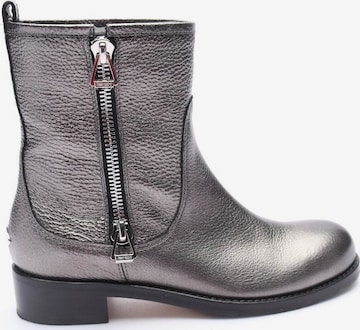 JIMMY CHOO Dress Boots in 39 in Silver: front