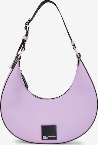 KARL LAGERFELD JEANSTorba za na rame - ljubičasta boja: prednji dio