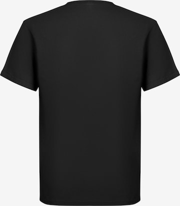 T-Shirt 'AC/DC Back in Black mens t-shirt' AC/DC en noir : devant