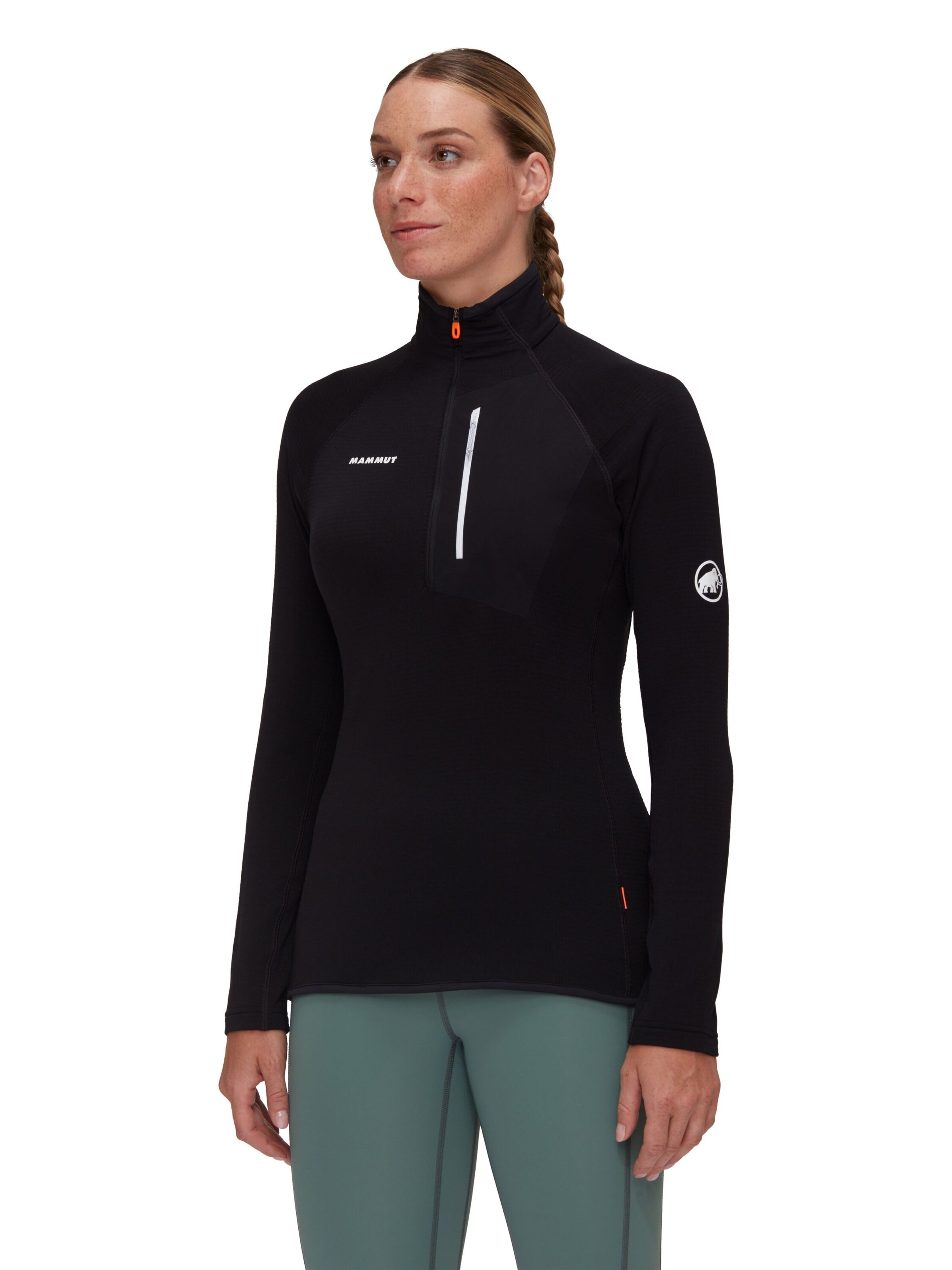MAMMUT Funktionsshirt 'Aenergy Light' in Schwarz: Vorderseite