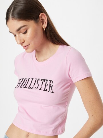 HOLLISTER T-Shirt 'CHERRY BLOSSOM' in Pink