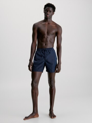 Calvin Klein Swimwear Zwemshorts in Blauw