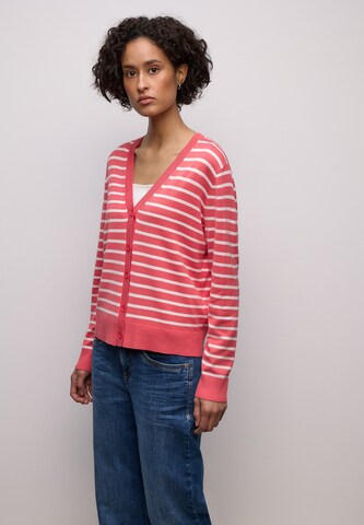 STREET ONE Strickjacke in Orange: Vorderseite