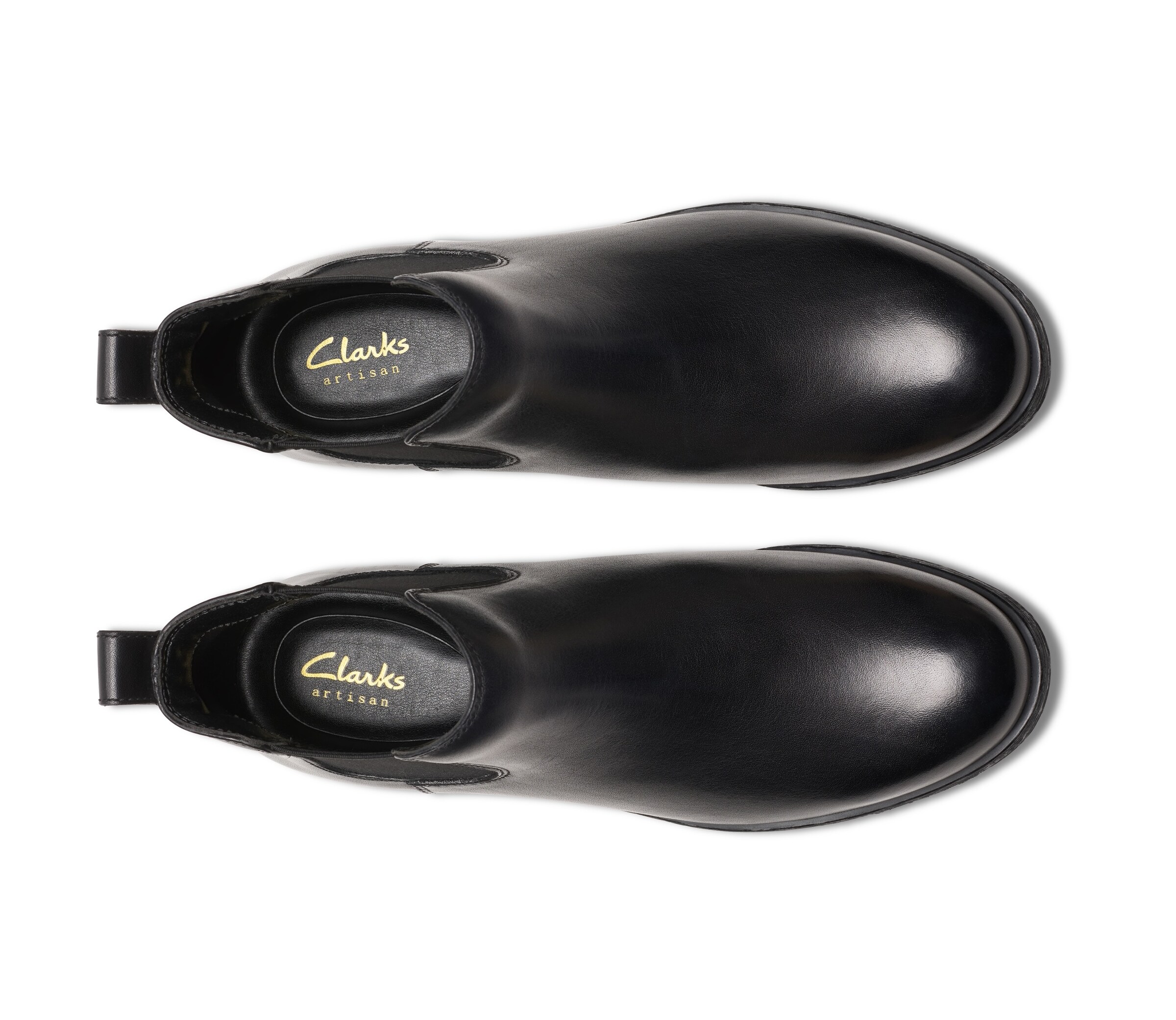 CLARKS Chelsea Boots in Black