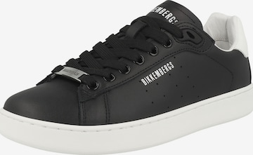 Baskets basses 'Recoba' BIKKEMBERGS en noir : devant