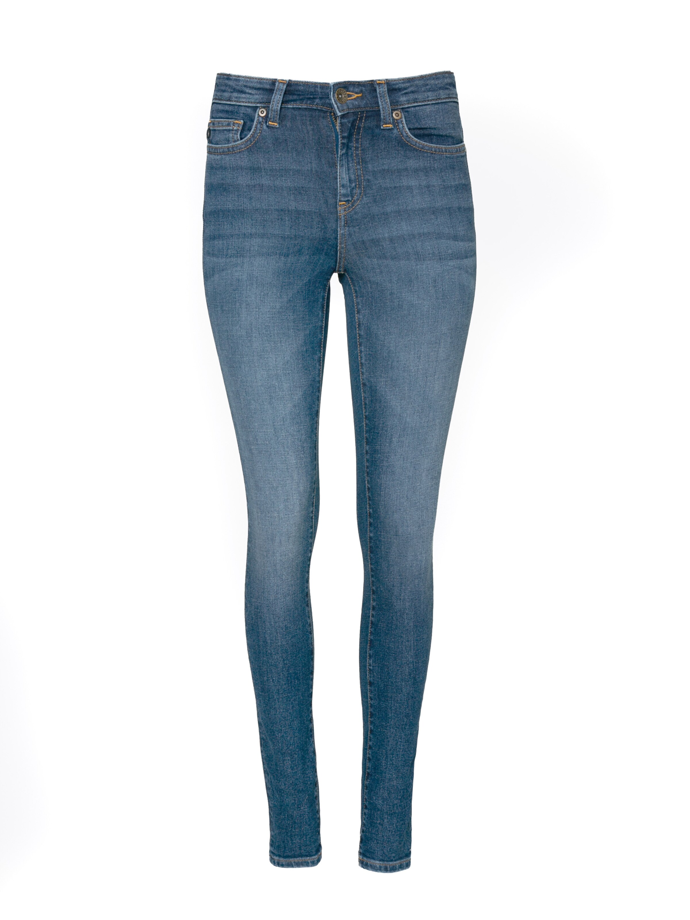 BIG STAR Skinny Jeans 'ADELA' in Blauw: voorkant