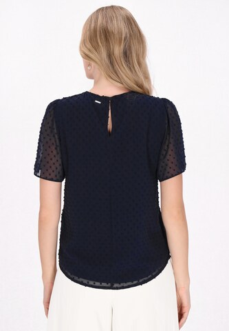 DreiMaster Klassik Blouse 'Classic Look' in Blauw