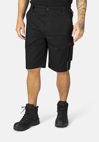 Regular Pantalon cargo 'Akron Pro' Hero en noir : devant