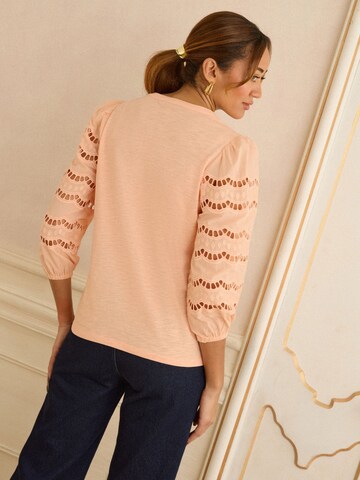 love & roses Bluse in Pink