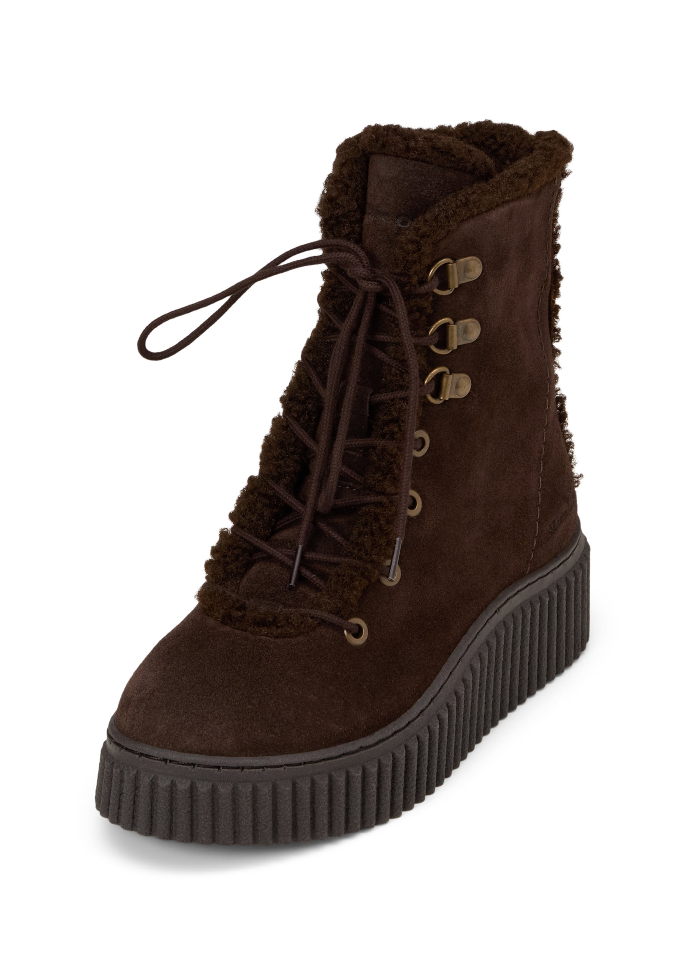 Marc O'Polo Stiefelette in Braun: Vorderseite