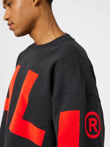Ball Sweatshirt 'WHAM FLOCK' in Schwarz