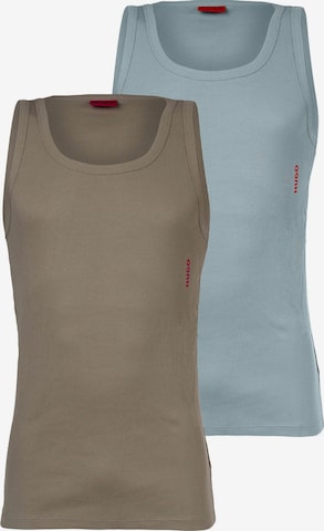 HUGO Onderhemd in Blauw: voorkant