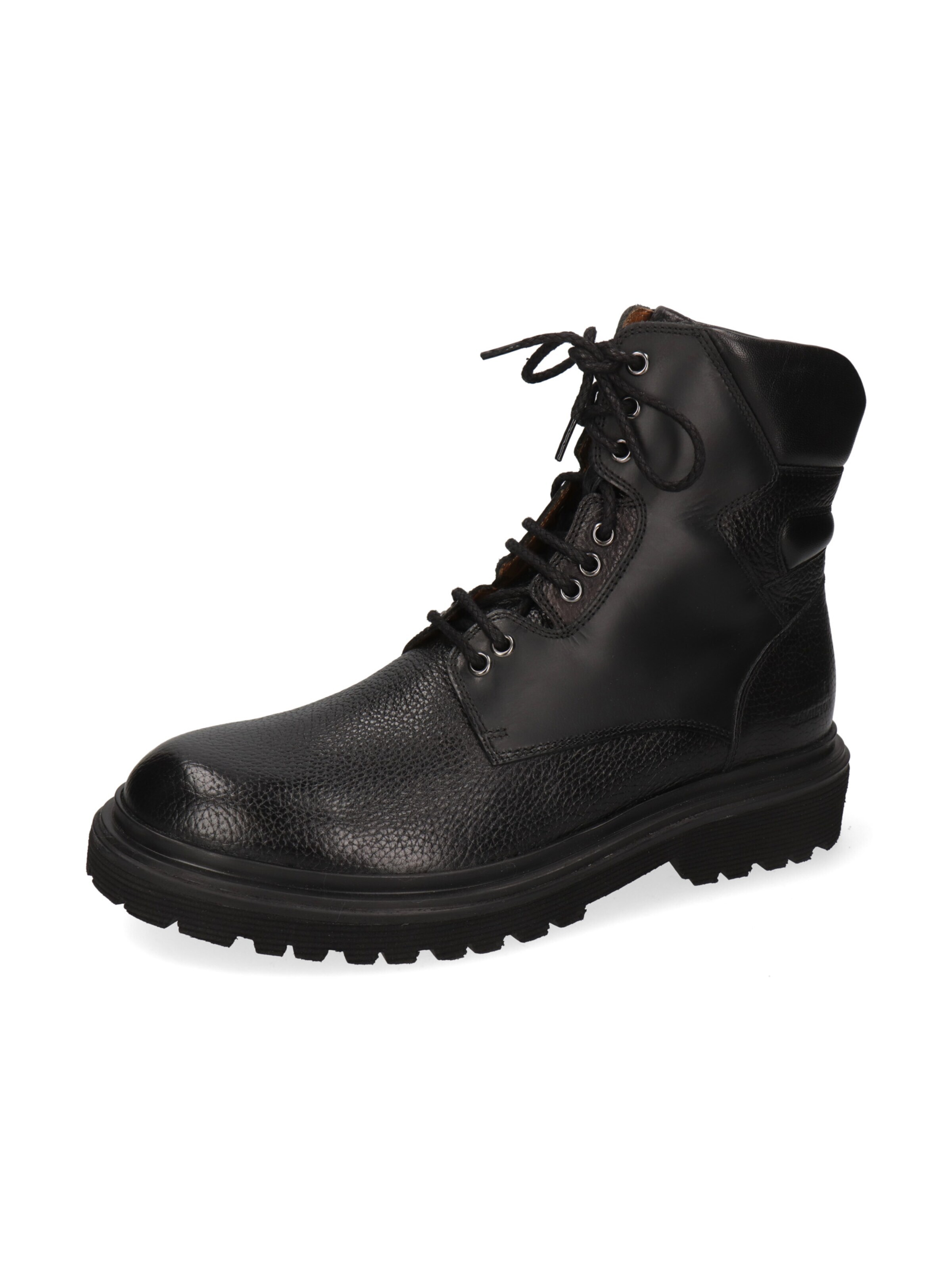 MELVIN & HAMILTON Lace-Up Boots 'Matteo 8' in Black: front