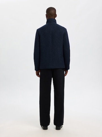 SELECTED Between-season jacket 'SLHRAINAR' in Blue