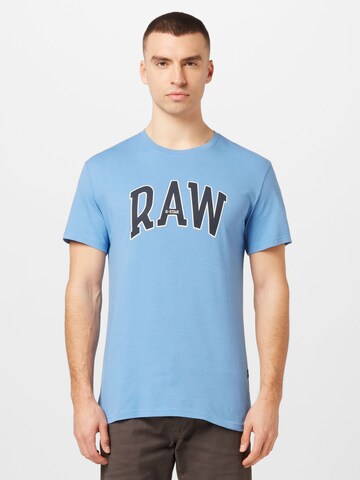 G-Star RAW Bluser & t-shirts 'University' i blå: forside