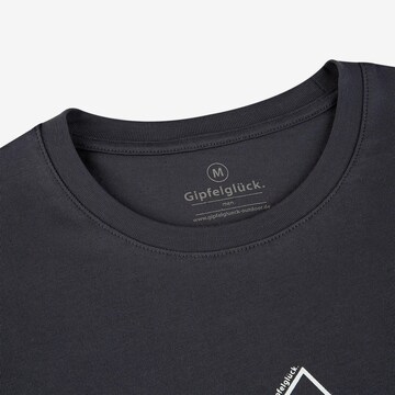 Gipfelglück Shirt 'Jan' in Grey