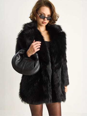 Manteau mi-saison Bianco Lucci en noir