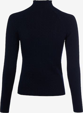 Marie Lund Trui in Blauw: voorkant