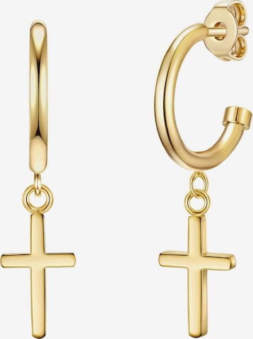 Eastside Earrings in Gold: front