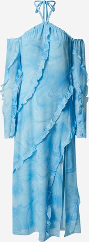 Robe 'Katjana' EDITED en bleu : devant