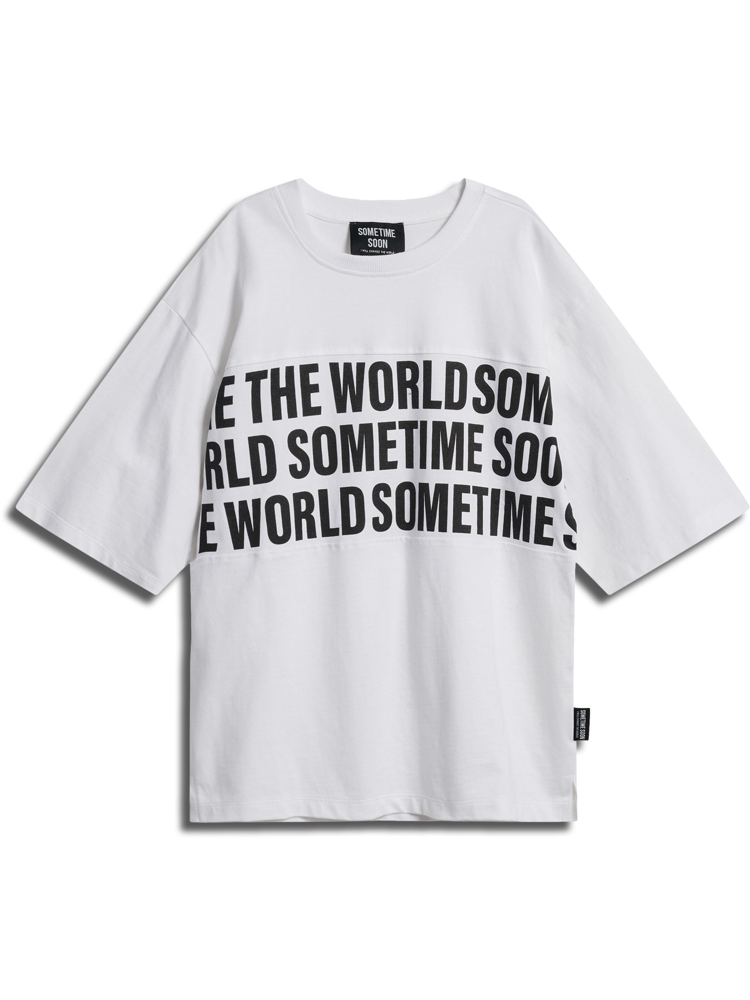 SOMETIME SOON Shirts i hvid: forside