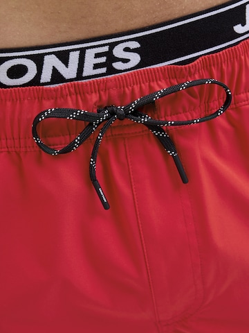 Pantaloncini da bagno 'JPSTMaui' di JACK & JONES in rosso