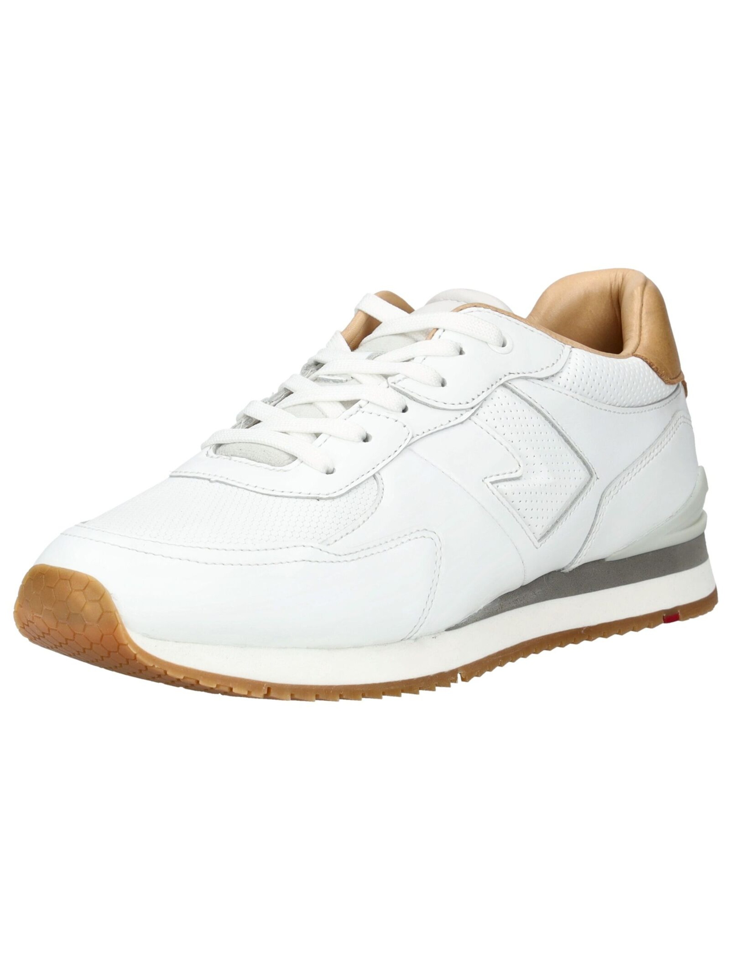 Baskets basses LLOYD SELECTED en blanc : devant