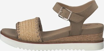 s.Oliver Strap Sandals in Beige