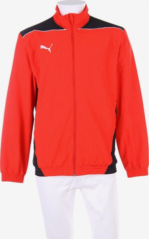 PUMA Trainingsjacke M in Rot: predná strana