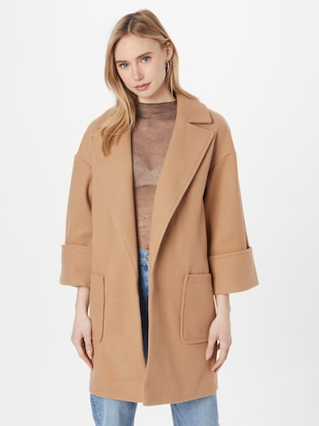 Dorothy Perkins Tussenmantel in Beige: voorkant