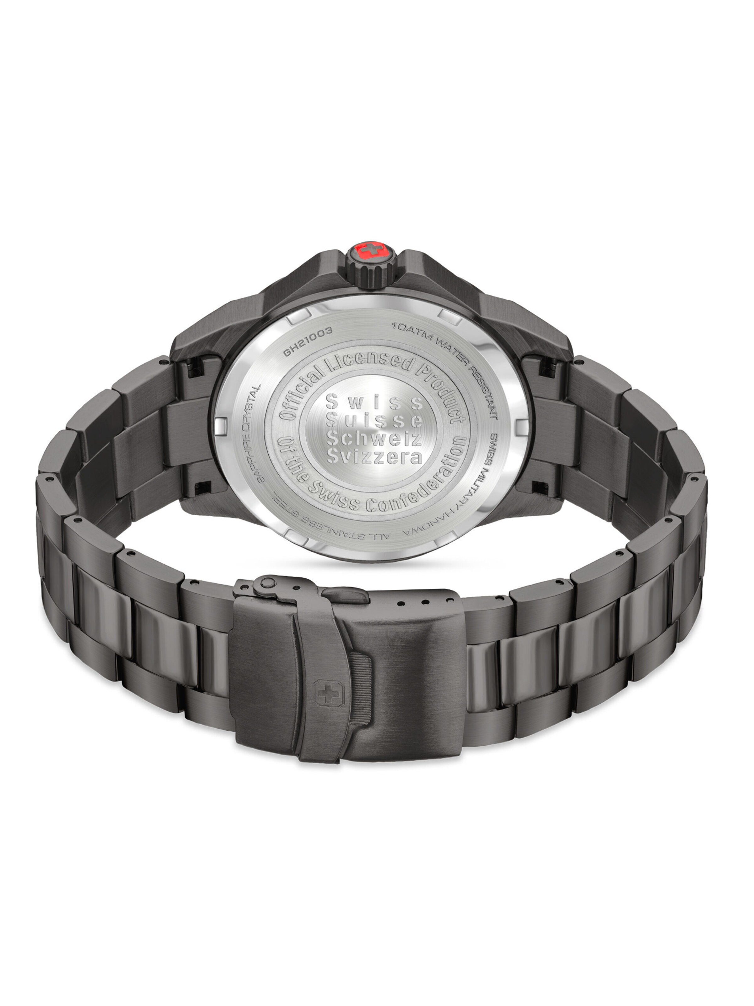 SWISS MILITARY HANOWA Uhr 'Puma' in Grau