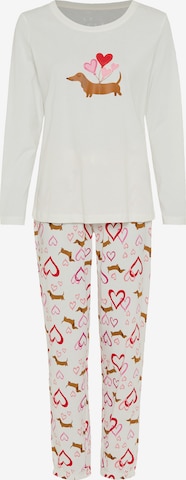 VIVANCEPidžama - bijela boja: prednji dio