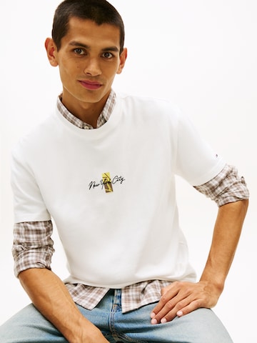 Tommy Jeans - Camiseta en blanco