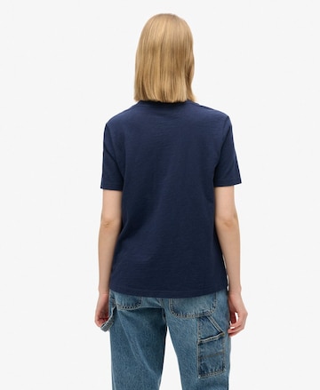 Superdry Μπλουζάκι σε μπλε